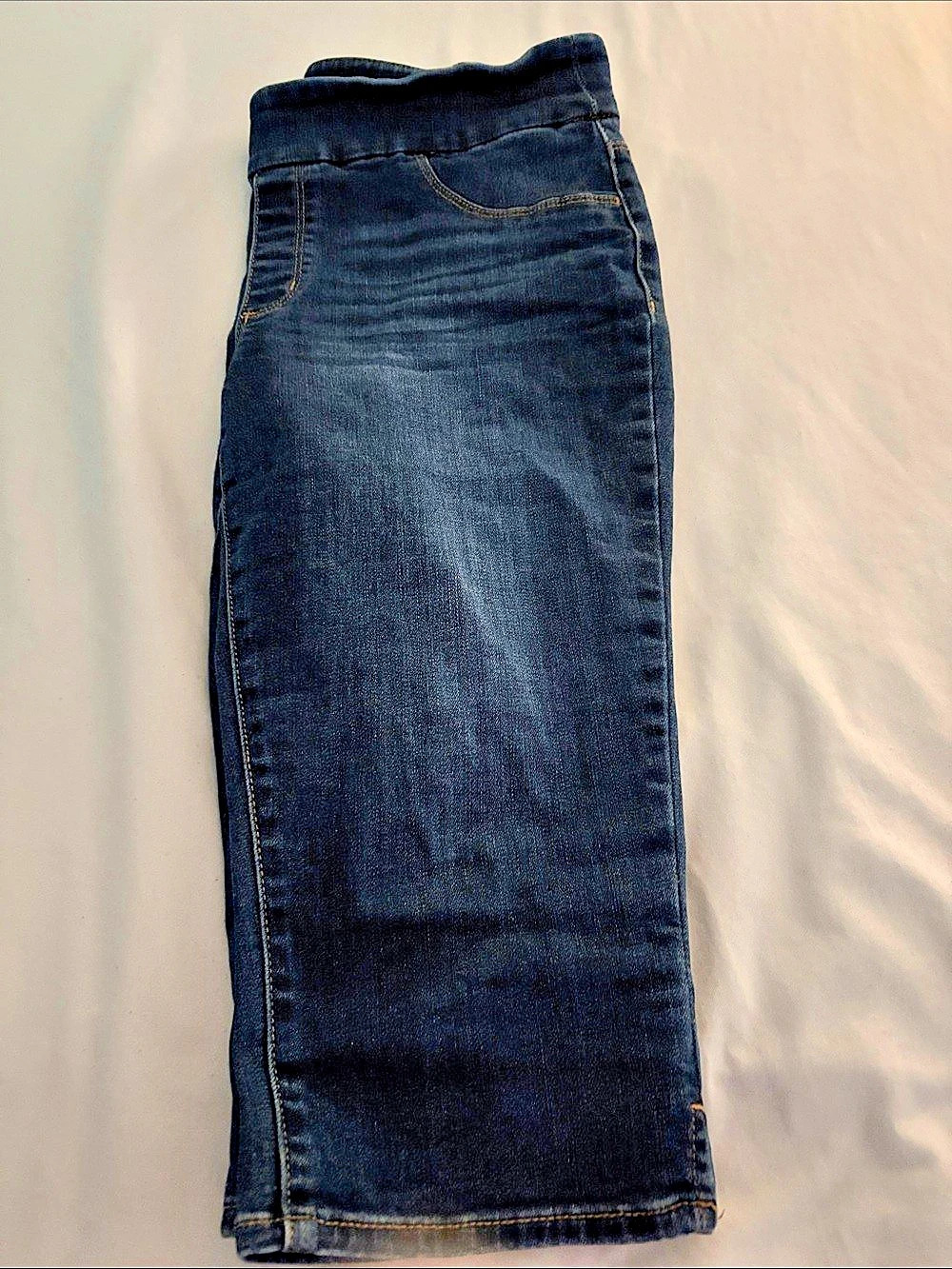 Chico's Slim Leg Capri Blue